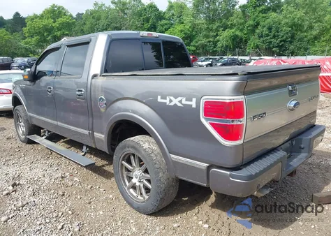 2012 Ford F-150 Platinum from USA, damaged, VIN 1FTFW1EF7CFB00528